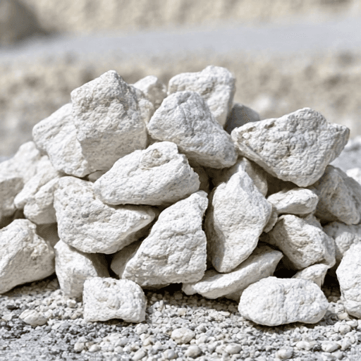 Limerock 57 Stone bulk material delivery