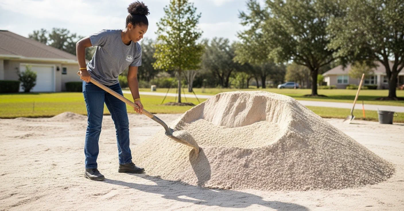 Sands texture and pile for bulk delivery